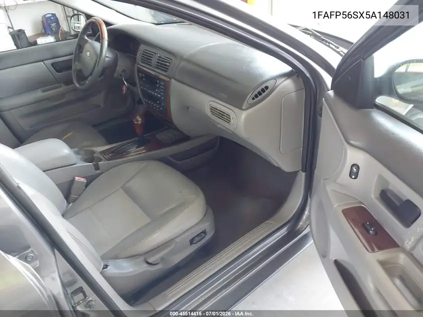 2005 Ford Taurus Sel VIN: 1FAFP56SX5A148031 Lot: 45514415