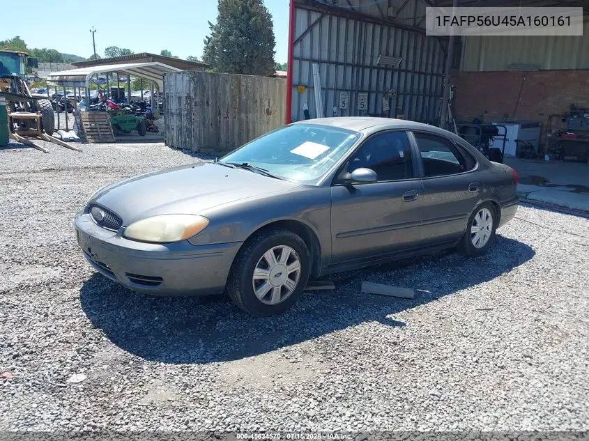 2005 Ford Taurus Sel VIN: 1FAFP56U45A160161 Lot: 45634570