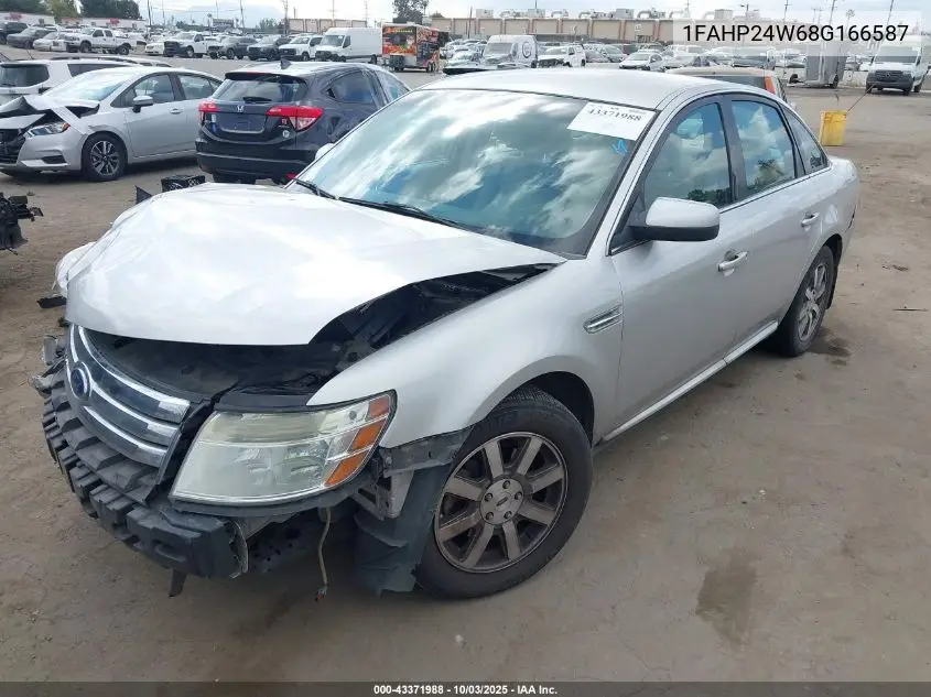 1FAHP24W68G166587 2008 Ford Taurus Sel