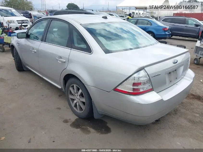 1FAHP24W68G166587 2008 Ford Taurus Sel