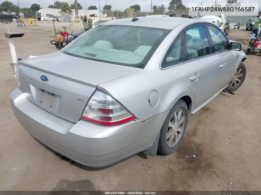 1FAHP24W68G166587 2008 Ford Taurus Sel