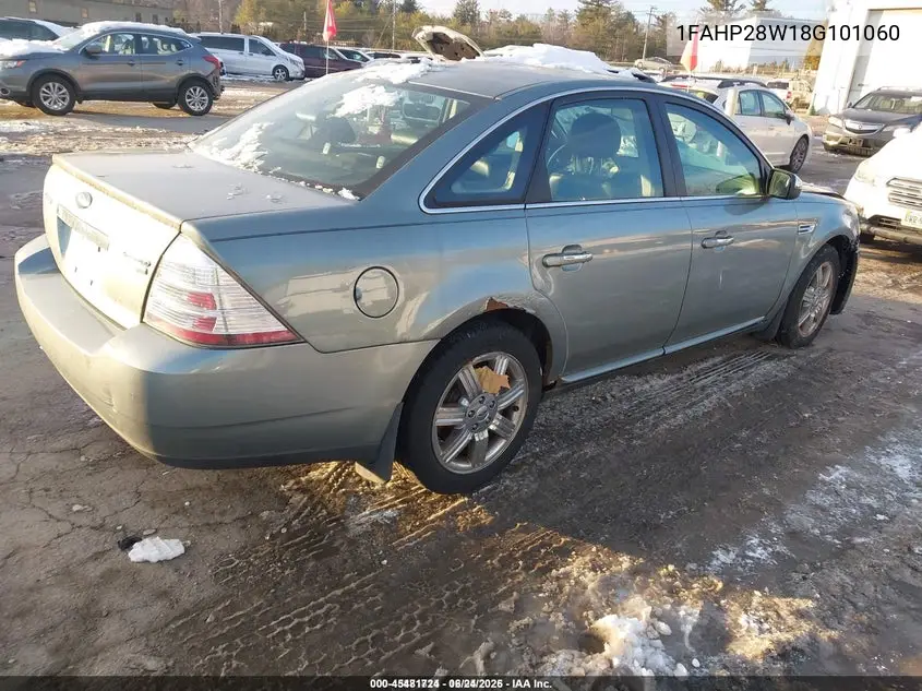 1FAHP28W18G101060 2008 Ford Taurus Limited