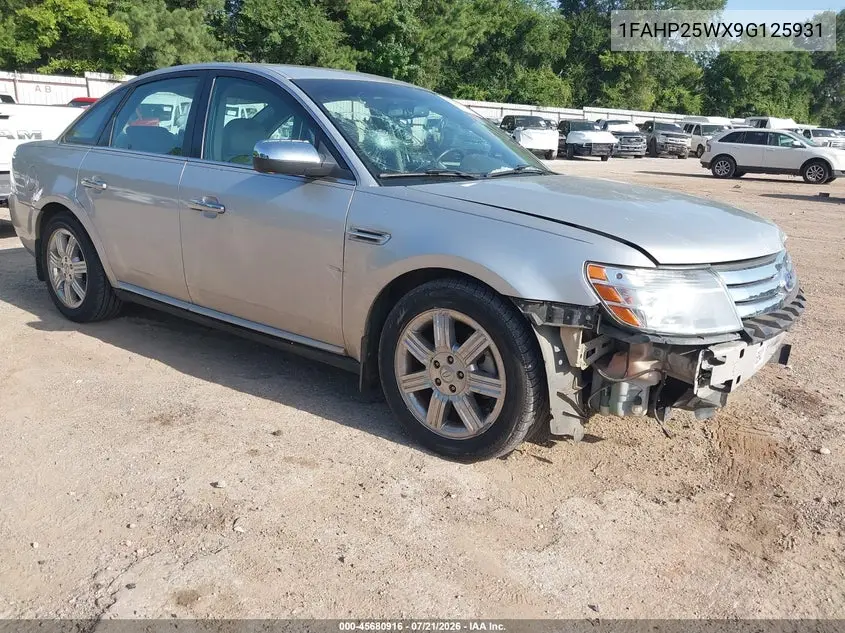 2009 Ford Taurus Limited VIN: 1FAHP25WX9G125931 Lot: 45680916