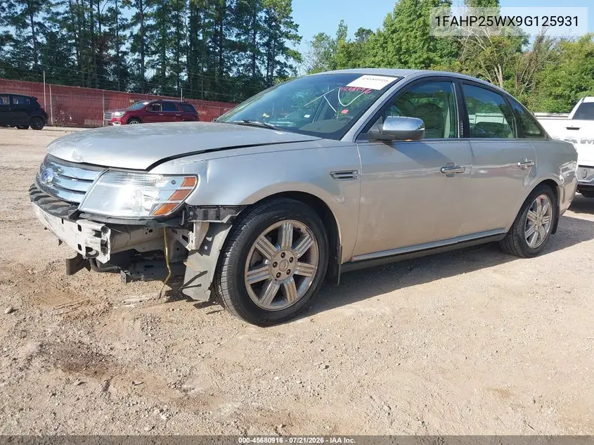 2009 Ford Taurus Limited VIN: 1FAHP25WX9G125931 Lot: 45680916