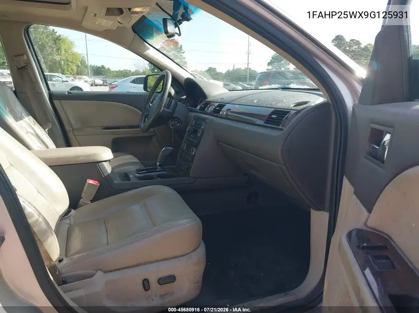 2009 Ford Taurus Limited VIN: 1FAHP25WX9G125931 Lot: 45680916