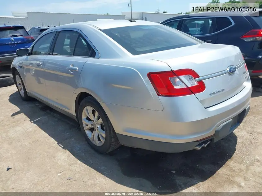 2010 Ford Taurus Sel VIN: 1FAHP2EW6AG165556 Lot: 45358279