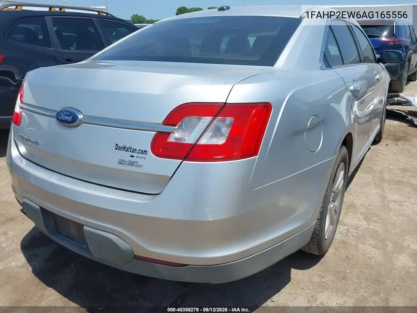 2010 Ford Taurus Sel VIN: 1FAHP2EW6AG165556 Lot: 45358279