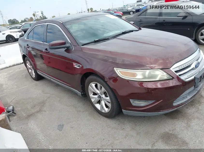 2010 Ford Taurus Sel VIN: 1FAHP2EW6AG159644 Lot: 45617946