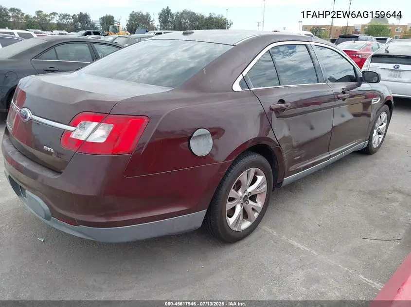 2010 Ford Taurus Sel VIN: 1FAHP2EW6AG159644 Lot: 45617946