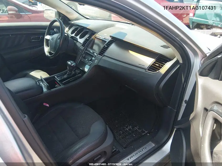 2010 Ford Taurus Sho VIN: 1FAHP2KT1AG107431 Lot: 45631465