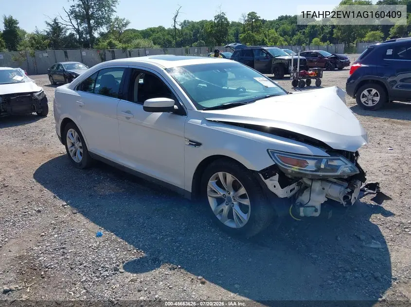 2010 Ford Taurus Sel VIN: 1FAHP2EW1AG160409 Lot: 45663626
