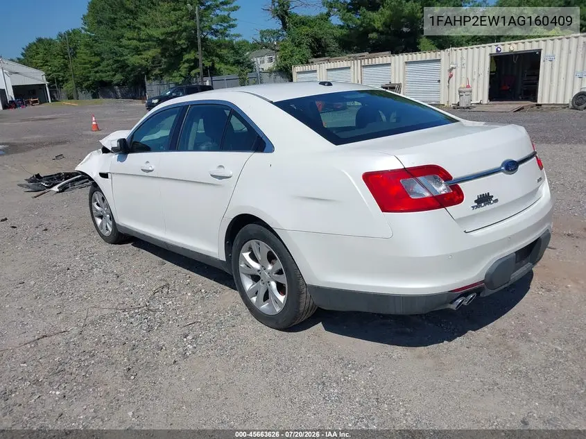 2010 Ford Taurus Sel VIN: 1FAHP2EW1AG160409 Lot: 45663626
