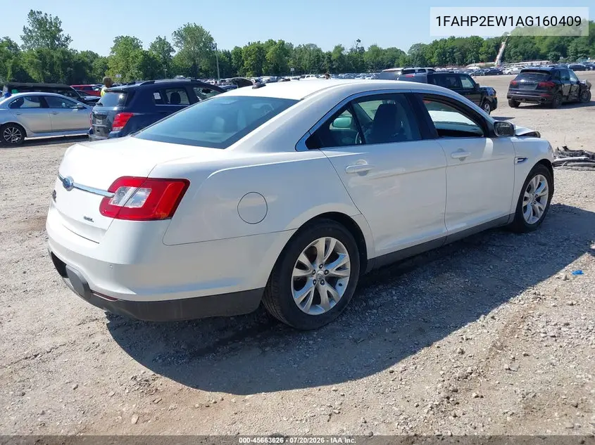 2010 Ford Taurus Sel VIN: 1FAHP2EW1AG160409 Lot: 45663626