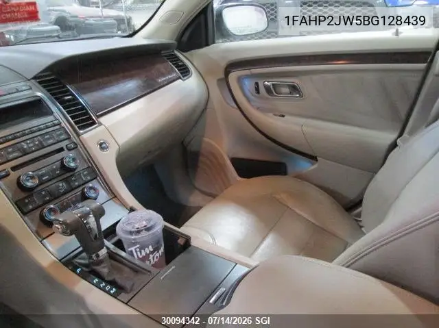 2011 Ford Taurus Limited VIN: 1FAHP2JW5BG128439 Lot: 30094342