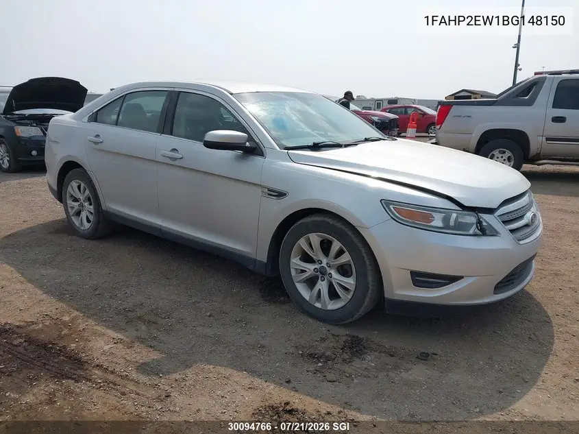 2011 Ford Taurus Sel VIN: 1FAHP2EW1BG148150 Lot: 30094766