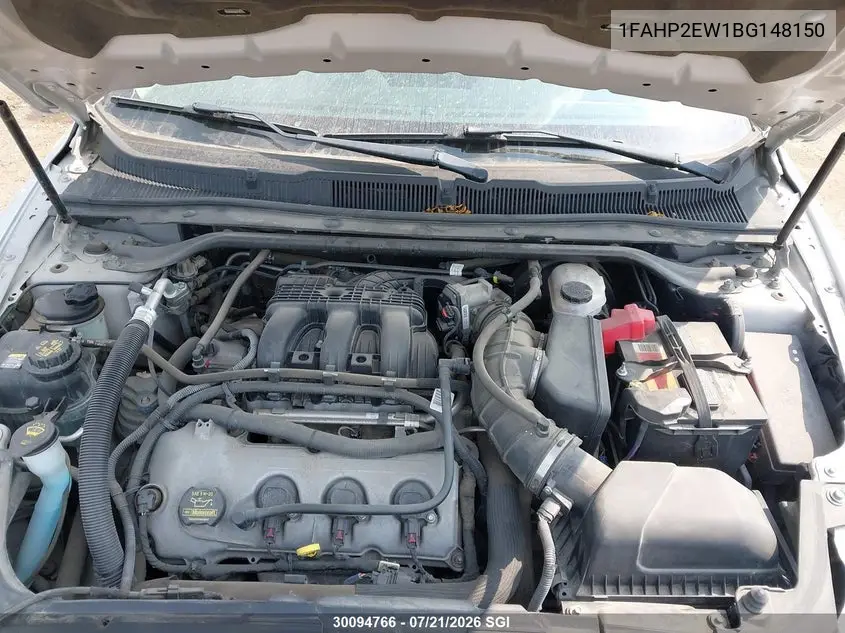 2011 Ford Taurus Sel VIN: 1FAHP2EW1BG148150 Lot: 30094766