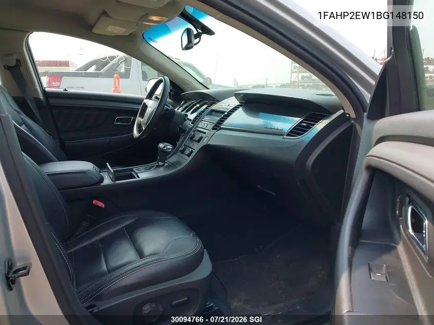 2011 Ford Taurus Sel VIN: 1FAHP2EW1BG148150 Lot: 30094766