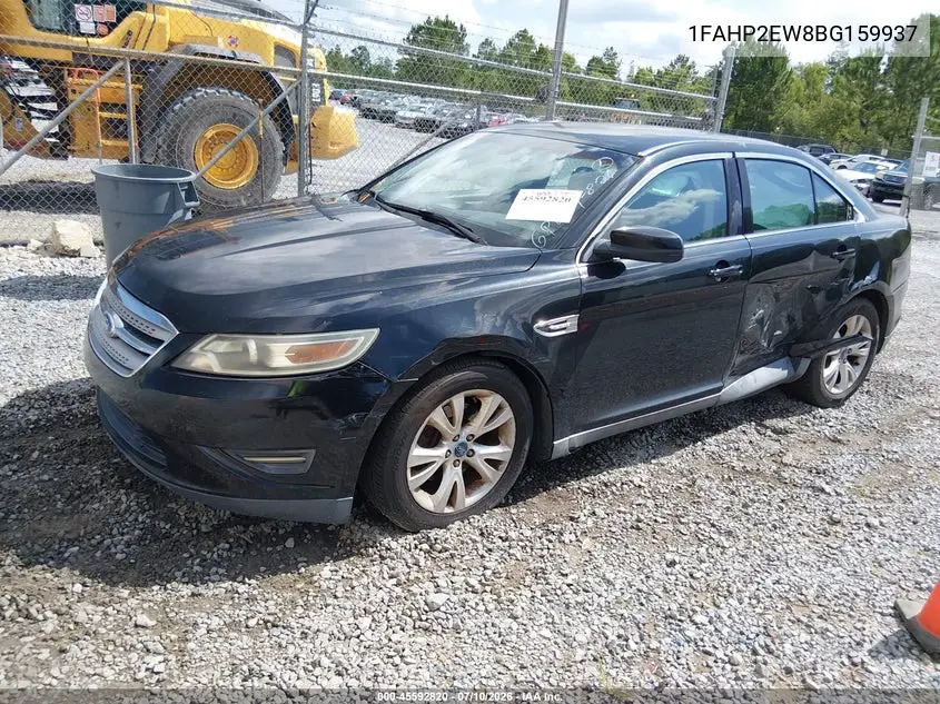 2011 Ford Taurus Sel VIN: 1FAHP2EW8BG159937 Lot: 45592820