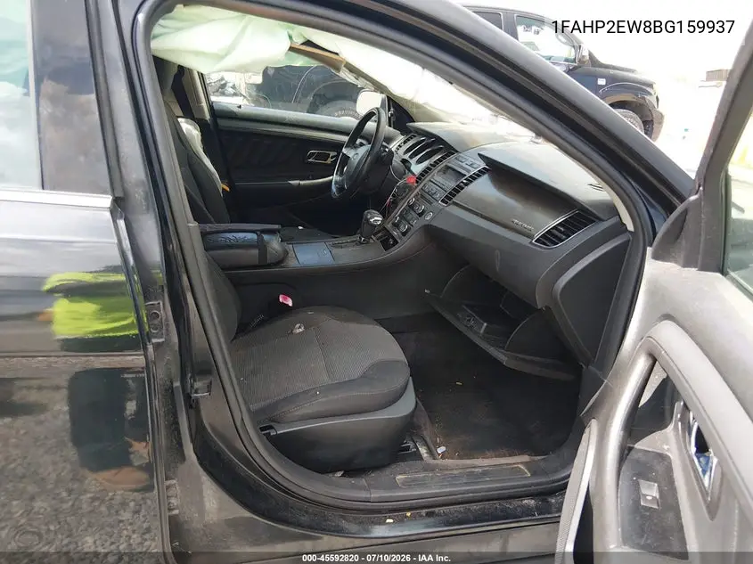 2011 Ford Taurus Sel VIN: 1FAHP2EW8BG159937 Lot: 45592820