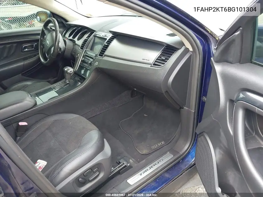 2011 Ford Taurus Sho VIN: 1FAHP2KT6BG101304 Lot: 45681967