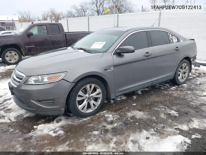 1FAHP2EW7CG122413 2012 Ford Taurus Sel
