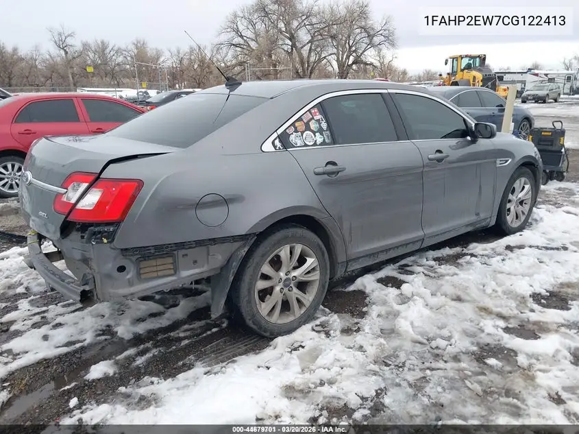 1FAHP2EW7CG122413 2012 Ford Taurus Sel