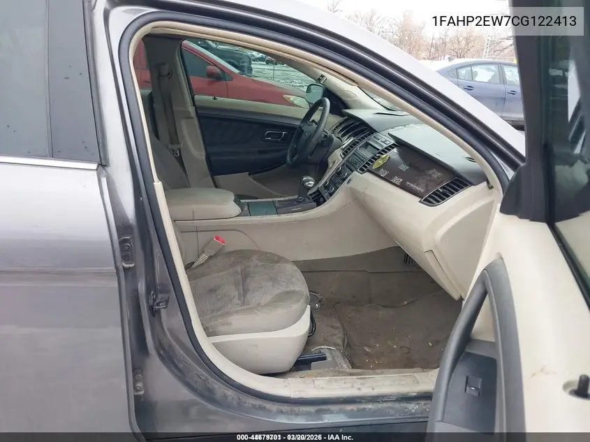 1FAHP2EW7CG122413 2012 Ford Taurus Sel