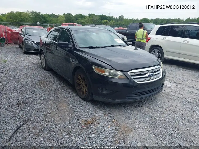 2012 Ford Taurus Se VIN: 1FAHP2DW8CG128612 Lot: 45269177