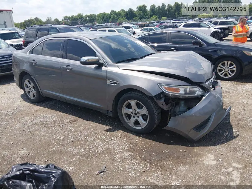 2012 Ford Taurus Limited VIN: 1FAHP2FW6CG142795 Lot: 45339546