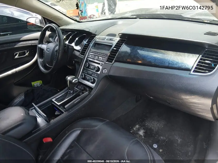 2012 Ford Taurus Limited VIN: 1FAHP2FW6CG142795 Lot: 45339546