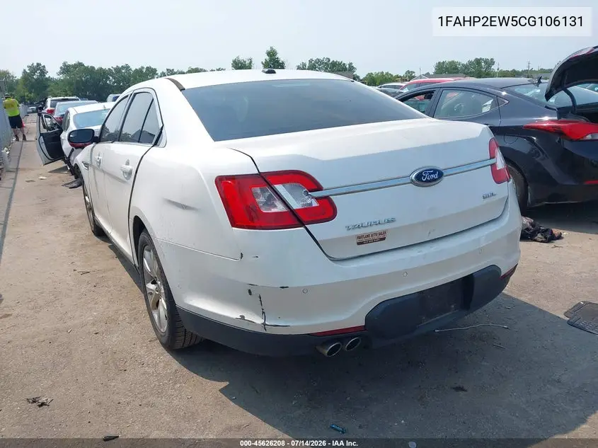 2012 Ford Taurus Sel VIN: 1FAHP2EW5CG106131 Lot: 45626208