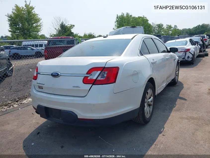 2012 Ford Taurus Sel VIN: 1FAHP2EW5CG106131 Lot: 45626208
