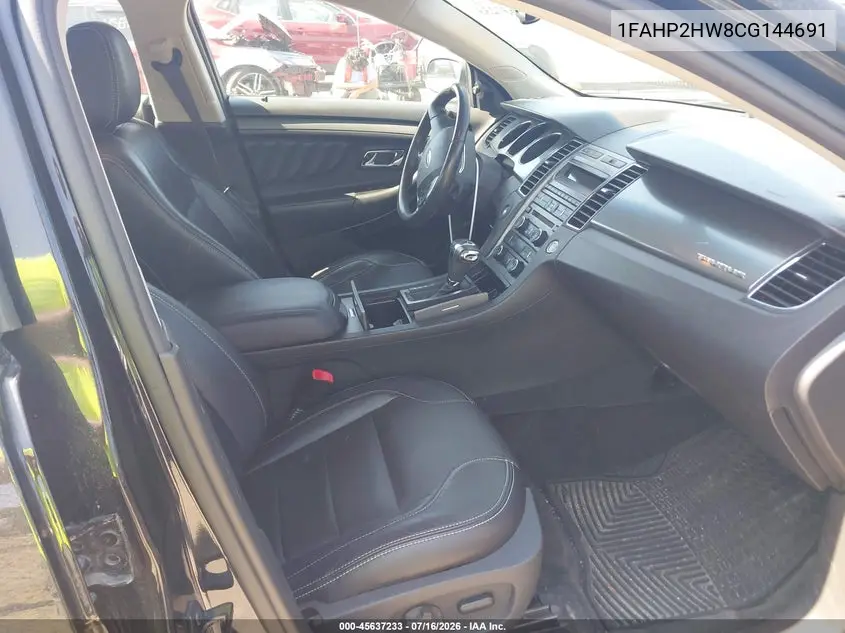 2012 Ford Taurus Sel VIN: 1FAHP2HW8CG144691 Lot: 45637233