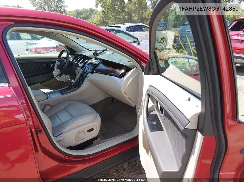 2012 Ford Taurus Sel VIN: 1FAHP2EW8CG142850 Lot: 45643708