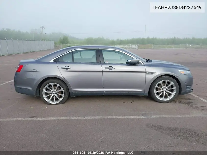 2013 Ford Taurus Limited VIN: 1FAHP2J88DG227549 Lot: 12641605x