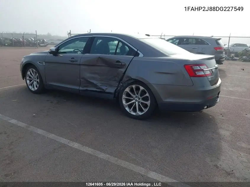 2013 Ford Taurus Limited VIN: 1FAHP2J88DG227549 Lot: 12641605x