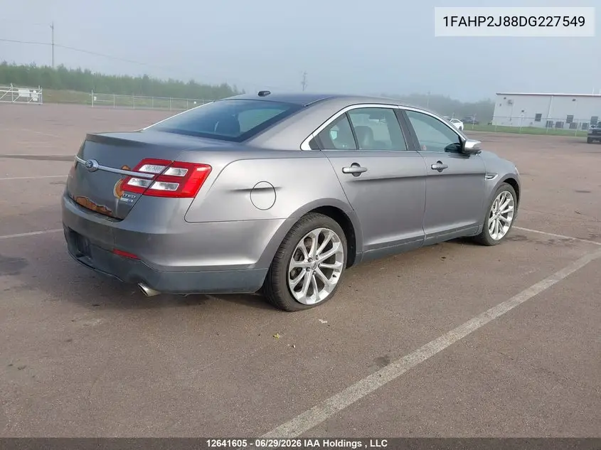 2013 Ford Taurus Limited VIN: 1FAHP2J88DG227549 Lot: 12641605x