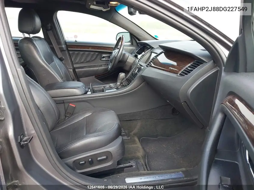 2013 Ford Taurus Limited VIN: 1FAHP2J88DG227549 Lot: 12641605x