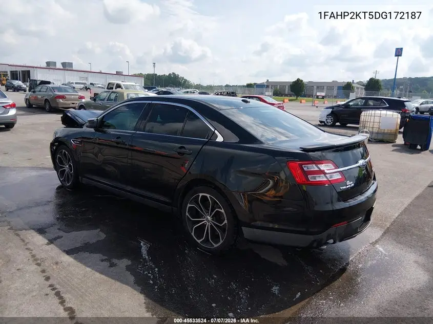 2013 Ford Taurus Sho VIN: 1FAHP2KT5DG172187 Lot: 45533524