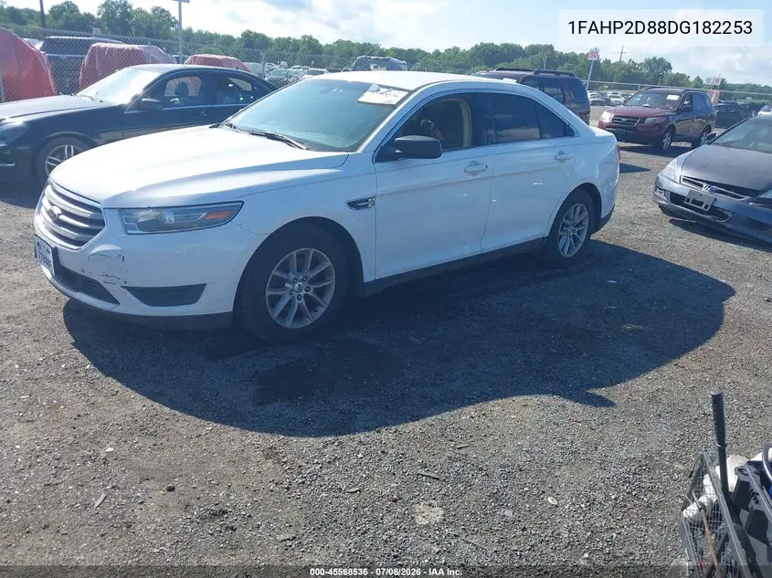 2013 Ford Taurus Se VIN: 1FAHP2D88DG182253 Lot: 45568536