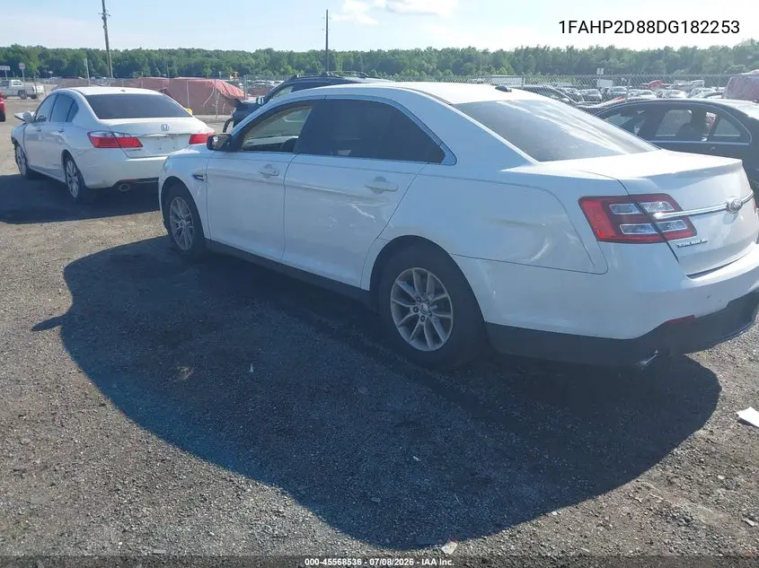 2013 Ford Taurus Se VIN: 1FAHP2D88DG182253 Lot: 45568536