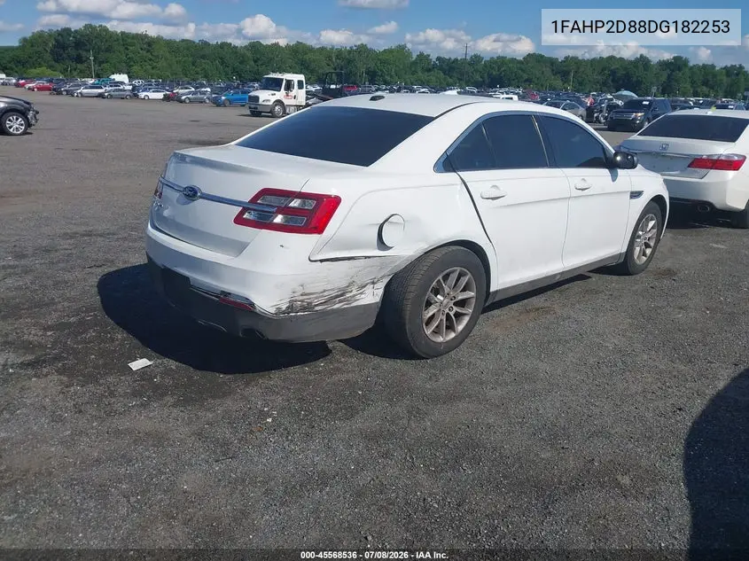2013 Ford Taurus Se VIN: 1FAHP2D88DG182253 Lot: 45568536