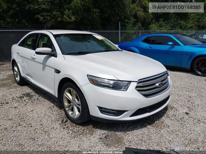 2013 Ford Taurus Sel VIN: 1FAHP2E81DG168385 Lot: 45613272