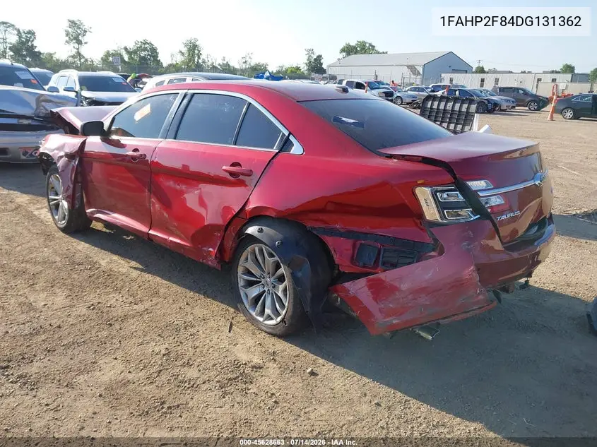 2013 Ford Taurus Limited VIN: 1FAHP2F84DG131362 Lot: 45628663