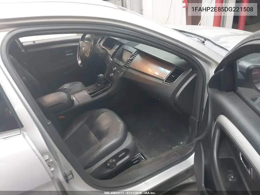 2013 Ford Taurus Sel VIN: 1FAHP2E85DG221508 Lot: 45652171
