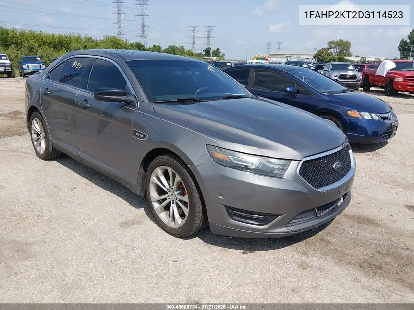 2013 Ford Taurus Sho VIN: 1FAHP2KT2DG114523 Lot: 45688734