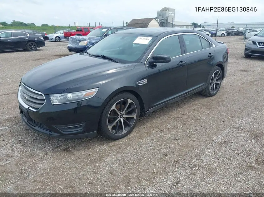 2014 Ford Taurus Sel VIN: 1FAHP2E86EG130846 Lot: 45249909