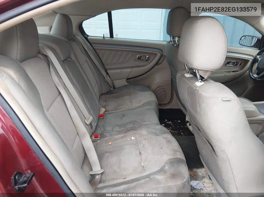 2014 Ford Taurus Sel VIN: 1FAHP2E82EG133579 Lot: 45576372