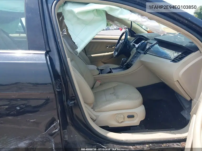 2014 Ford Taurus Sel VIN: 1FAHP2E94EG103850 Lot: 45588739