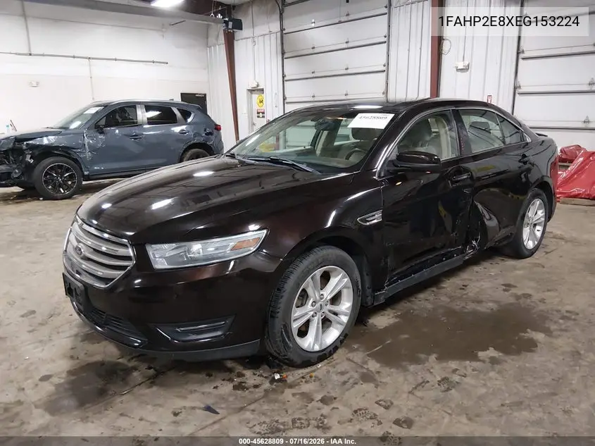 2014 Ford Taurus Sel VIN: 1FAHP2E8XEG153224 Lot: 45628809